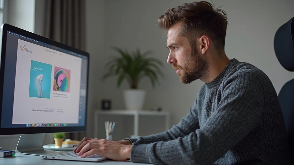 Laptopscherm toont moderne website met elegante animatietransities en gebruikersfeedback